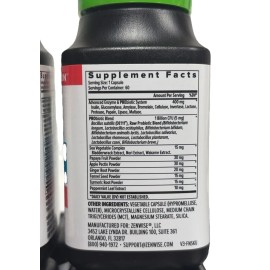 Zenwise 2 Pack - Zenwise Women’s Probiotics + 10 Digestive Enzymes - 120 Ct  |EXP 4/26|