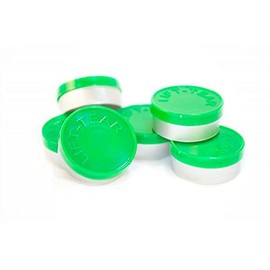 20MM / 13MM Dual/Single Tone Flip Top Seals[Caps] (20MM, Eco-Green, 100)