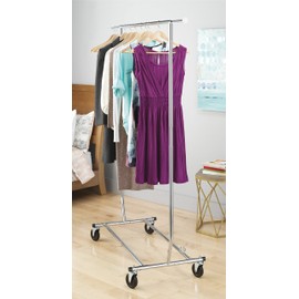 WHITMOR CHROME GARMENT RACK