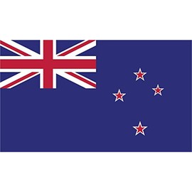 JMM Industries New Zealand Flag Vinyl Decal Sticker Aotearoa Kiwi Maori Car Window Bumper 2-Pack 5-Inches by 3-Inches Premium Quality UV-Resistant Laminate PDS496