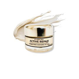 CREMA CONTORNO DE OJOS, REDUCE ARRUGAS Y FLACIDEZ, HIDRATA Y REVITALIZA, ACTIVE REPAIR CABINA MAYA 30 gms