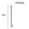 Ponik's 40 x Bobby Pins Metal 7cm - Hair Pins