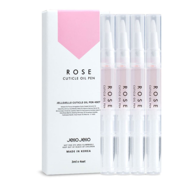 Jello Jello Perfect Cuticle Oil Pen Freesia 4-piece set /