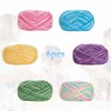 Hand Knitting Yarn, 6 x 50 g Acrylic Wool for