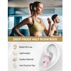 iMangoo for Apple Lightning Headphones MFi-Certified Wired Earbuds Pink
