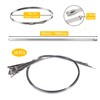 Metal Cable Zip Ties 30PCS 40 Inch Extra Long Heavy
