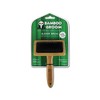 Bamboo Groom Slicker Brush with Stainless Steel Pins for Pets,