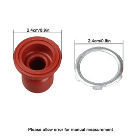 2 Pack Primer Bulbs, Lawn Mower Replacement Part Motor Carburettor Accessories Compatible with Tecumseh 632575 632577 632742 632744 632610