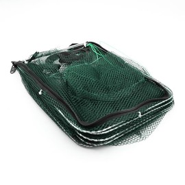 Ieron Portable Folding Fish Trap, Foldable Crab Crayfish Fish Minnow Crawdad Shrimp Net Cast Fish Trap (6 Holes)