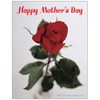 Happy Mothers Day Rose Refrigerator Magnet