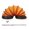PVC Flexible Duct Hose, HVAC Duct Hosing Flame Retardant for