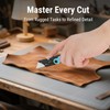WORKPRO Folding Utility Knife with 10 Extra SK5 Blades, EDC