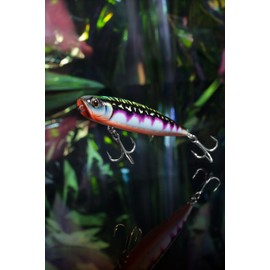 Rapala - Precision Bait Precision Xtreme Pencil Exo Plastic Construction - Longer Floating Mer - Surface Swimming Depth - Size 12.7 cm / 26g - Made in Estonia - Toman