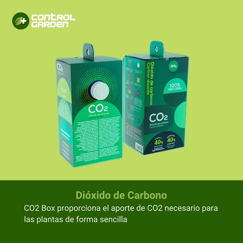 + control GARDEN Box with CO2 Bag for Indoor Growing