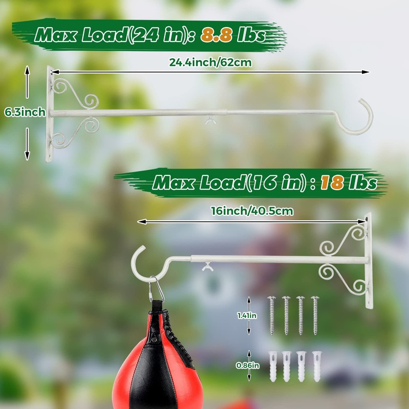 BOLITE 18023 Bird Feeder Hanger(16 to 24 Inch), Adjustable Hanging