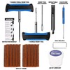 WYNNsky 60PCS Heavy Duty Tire Plug Repair Kit, Ideal for