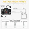 GLOSO Car Circuit Breaker 15 amp Boat Marine Manual Reset