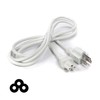 THE CIMPLE CO 10 Feet, White - 3 Prong AC