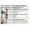 Clear Abrasion Resistant AR2 Polycarbonate Plastic Sheet. Stronger Than Plexiglass