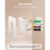 Lumary 3 Way/Single Pole Dimmer Light Switch (Only Support Lumary