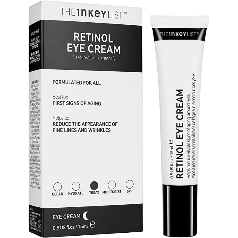 The INKEY List Retinol Eye Cream zur Reduzierung von Falten