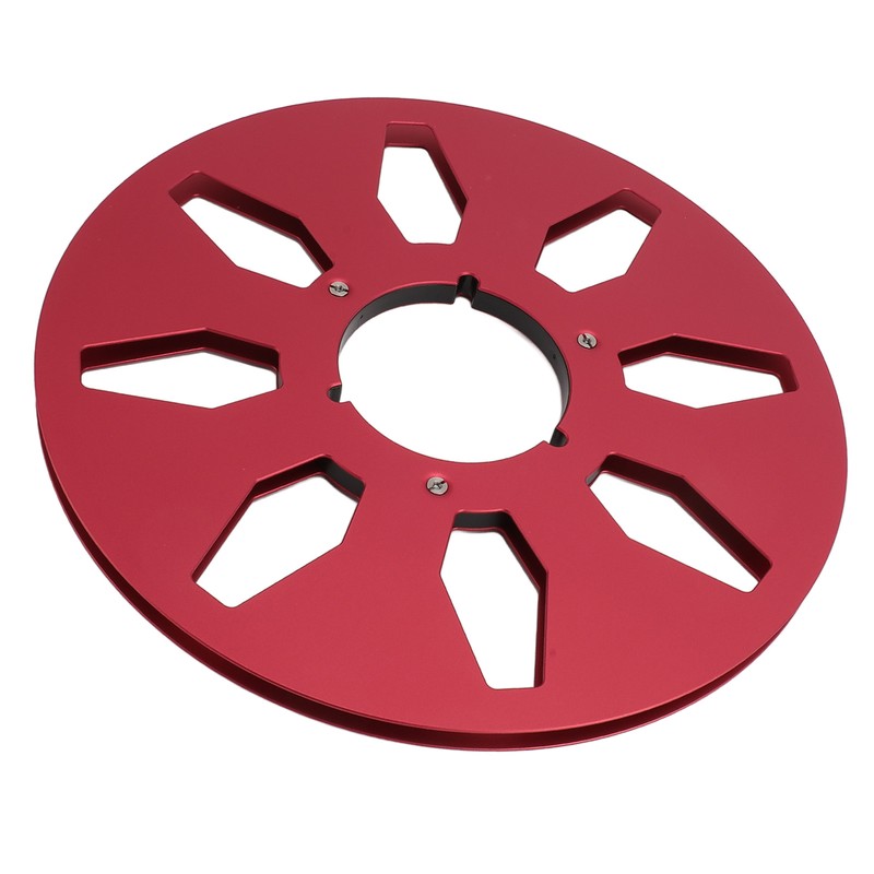1/4 10.5 Inch Empty Tape Reel Professional 8 Holes Wind