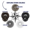 Nantucket Sinks 3.5KD-GCW 3.5" Basket Strainer Kitchen Drain Assembly Set