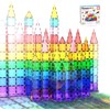 PicassoTiles 60-Piece Magnetic Building Set - Clear 3D Magnet Blocks for Construction Playboards, Unleashing Creativity Beyond Imagination: Inspirational, Recreational, Educational, and Conventional Fun