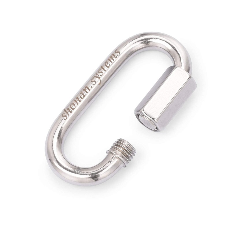 SHONAN 2.3 Inch Stainless Steel Chain Quick Links- 5 Pack