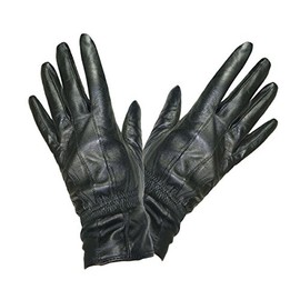 TOSKATOK SOFT AND SUPPLE LADIES QUALITY BLACK LEATHER GLOVES
