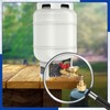 Boltigen Propane Refill Elbow Adapter with Tank Gauge, Upgraded Propane