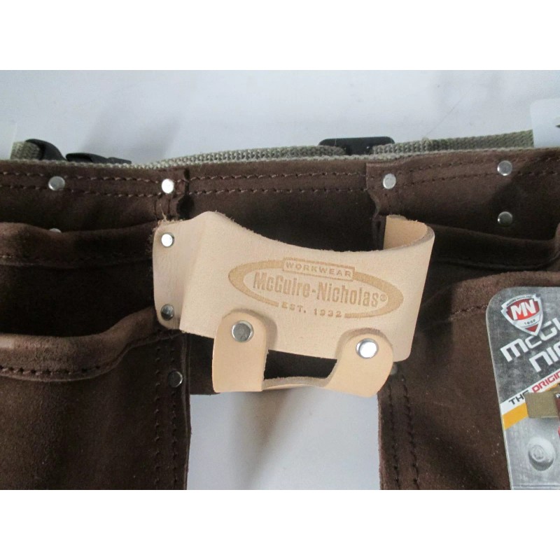 McGuire Nicholas 1499 11 Pocket Handyman Apron Tool Belt Brown
