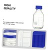 ABOOFAN 2pcs Reagent Bottles with Calibration Sample Sealing Containers Chemistry