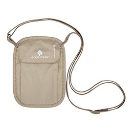 Eagle Creek Travel Gear RFID Blocker Neck Wallet, Tan, One Size