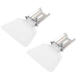 Bench Grinder Eyeshield, 2Pcs Bench Grinder Guard Shields Small Case Tool Shields Attachment Accessories (133x96mm)