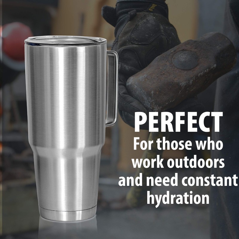 Maxam XPAC 64 Ounce Double Vacuum Wall Stainless Steel Vacuum