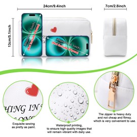 New Mom Gifts for Women Makeup Bag Mom to Be Gifts First Time Mom Gifts Mothers Day Gifts for New Mom Baby Shower Gifts Pregnancy Gifts for Mother Cosmetic Bag Christmas Birthday Gifts Travel Pouch