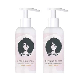 Curls Boost Defining Cream, Natural Frizz Control, Moisturizing Curl Conditioner Cream, Professional Styling Gel,Hair Treatment for Curls, for Wavy & Curly Hair Products
