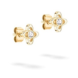 Apple of Eden Stud Earrings AJ-0010-E-08, Stainless Steel, Preciosa