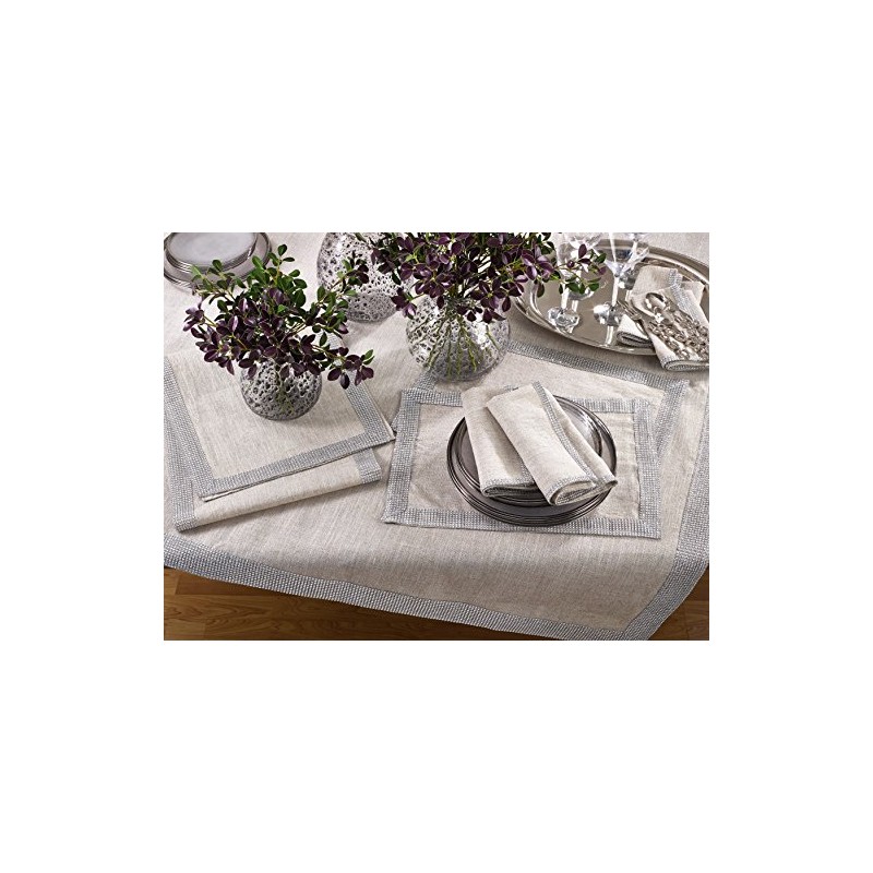 Studded Design Napkins (Set of 4)