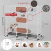 STILLCOVE Big Guinea Pig Cages Indoor: 3-Tier C&C Rabbit Cage