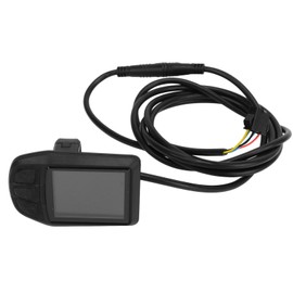 Electric Bike LCD Display with SM Connector ABS Electric Bike Display Meter Bike Conversion Meter for Elctric Bike Scooter