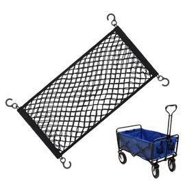 Rear Cargo Net | Adjustable Elastic Car Rear Cargo Net | 70x35CM Elastic Cargo Net Organizer Hangings Net Bag for Trunk, Boats, SUV, Trailer