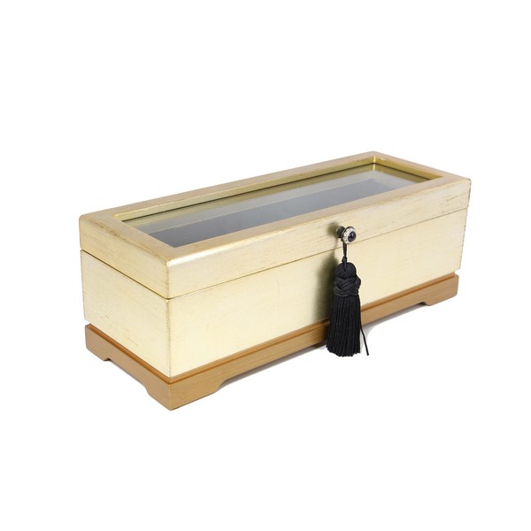 Decorebay Executive High class crocodile leather Cufflink Case & watch