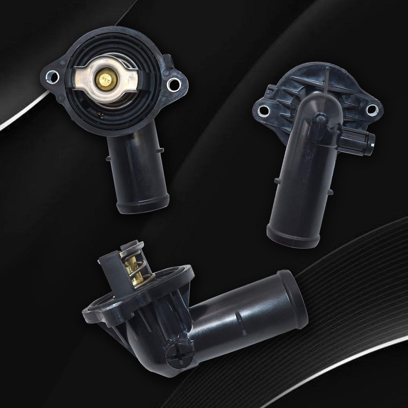 NLQR 330424 323056 Thermostat Housing Assembly Compatible with Maserati Ghibli