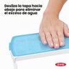 OXO Good Grips No-Spill bandeja de cubitos de hielo con