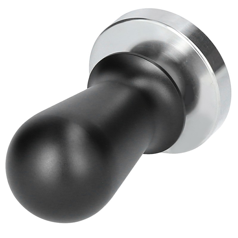 Stainless Steel Coffee Tamper Tool Elastic Powder Press with Spring