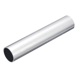 sourcing map 6063 Aluminium Round Tube 27 mm Inner Diameter Aluminium Tube 30 mm Outer Diameter Aluminium Profile Metal Tube 150 mm Length Aluminium Tube for Industrial Construction Craft Projects