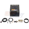 GlowShift Black 7 Color 100 PSI Oil Pressure Gauge Kit