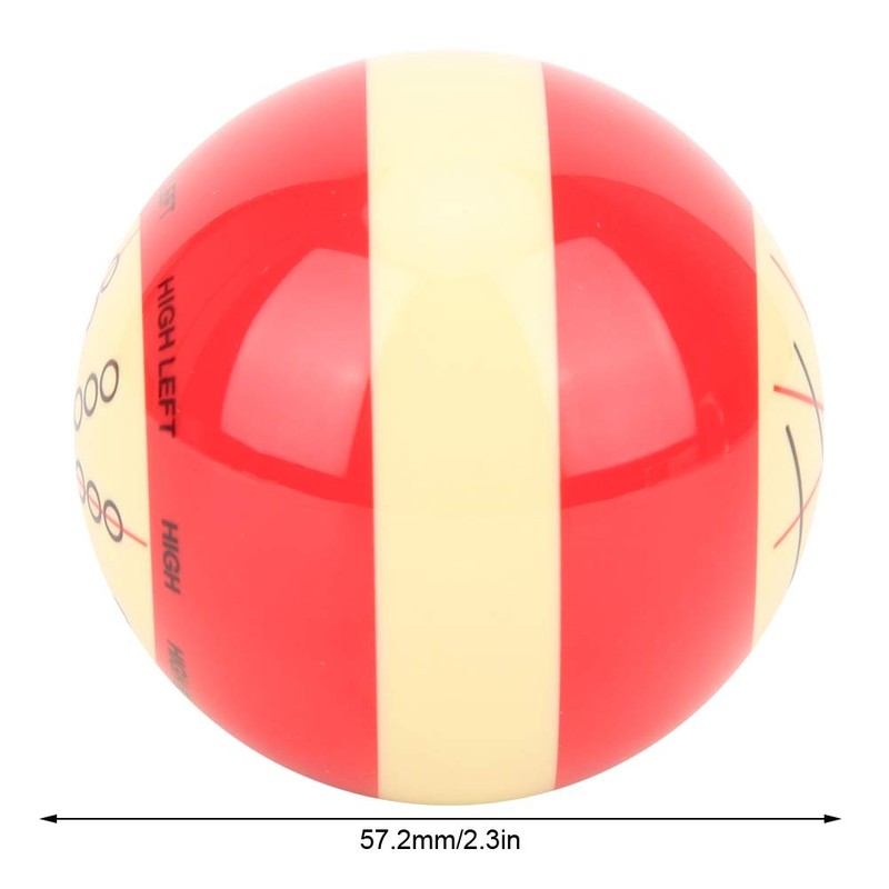 YWBL-WH Cue Ball Billiard Portable Billiard Cue Ball Practice Assistant